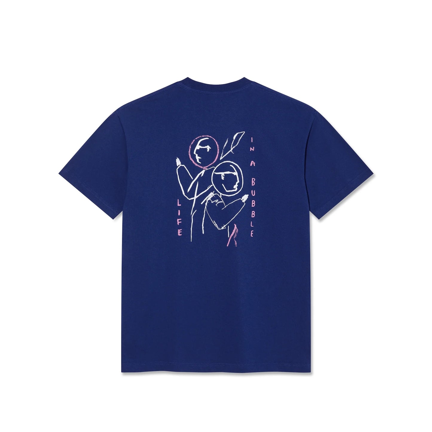 Life in A Bubble T-Shirt - Deep Royal Blue
