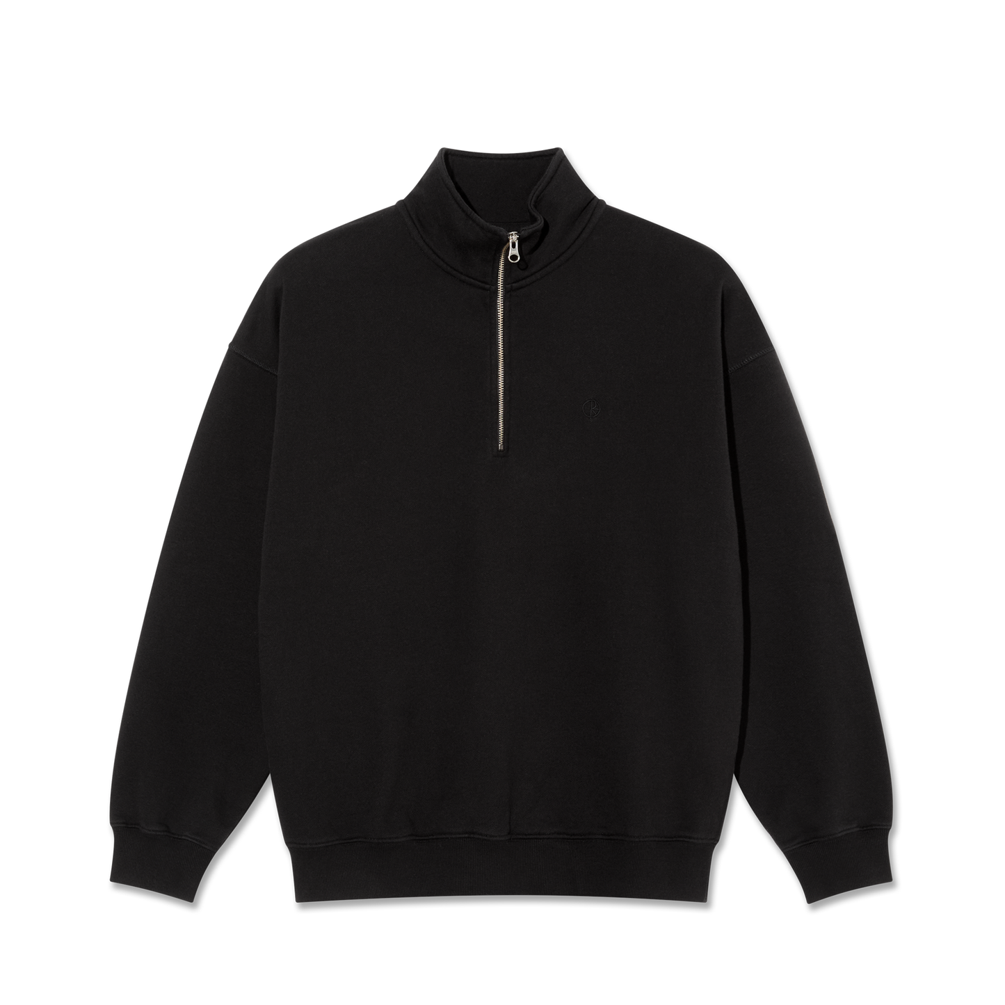 Frankie Half Zip Sweatshirt - Black