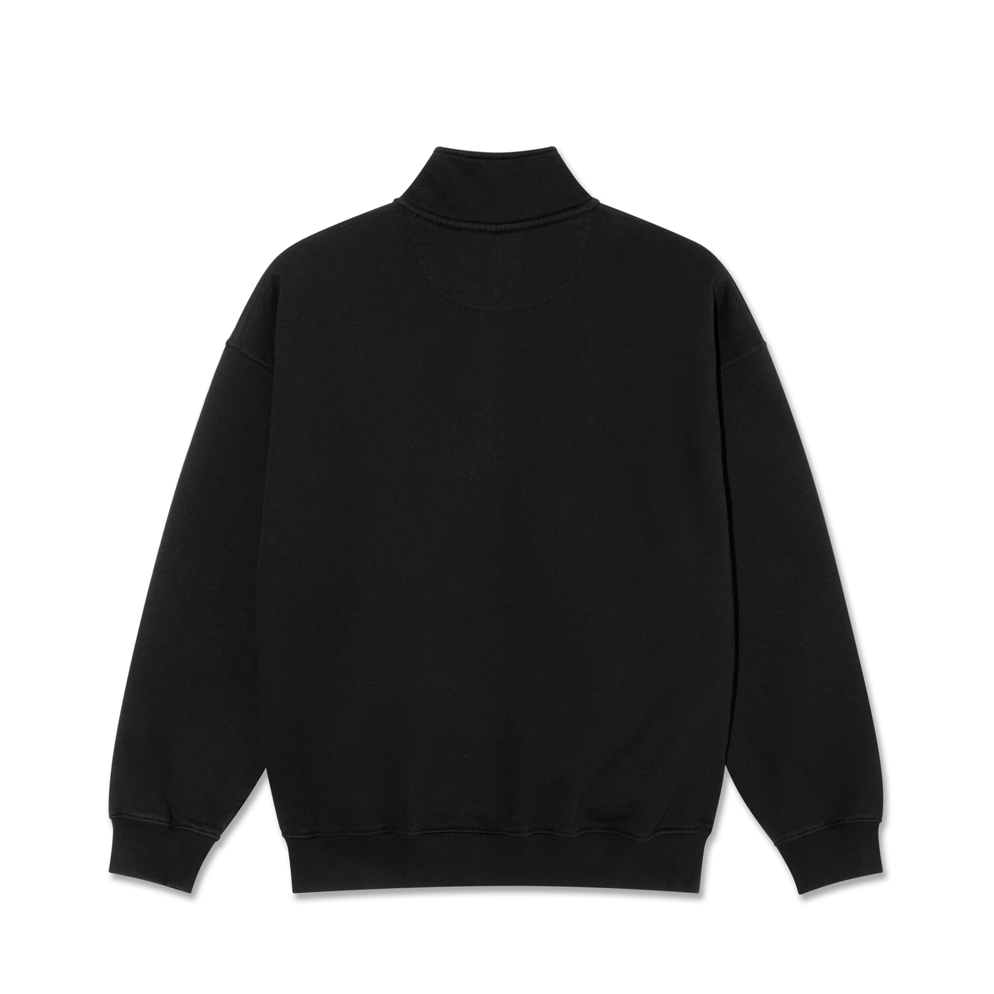 Frankie Half Zip Sweatshirt - Black