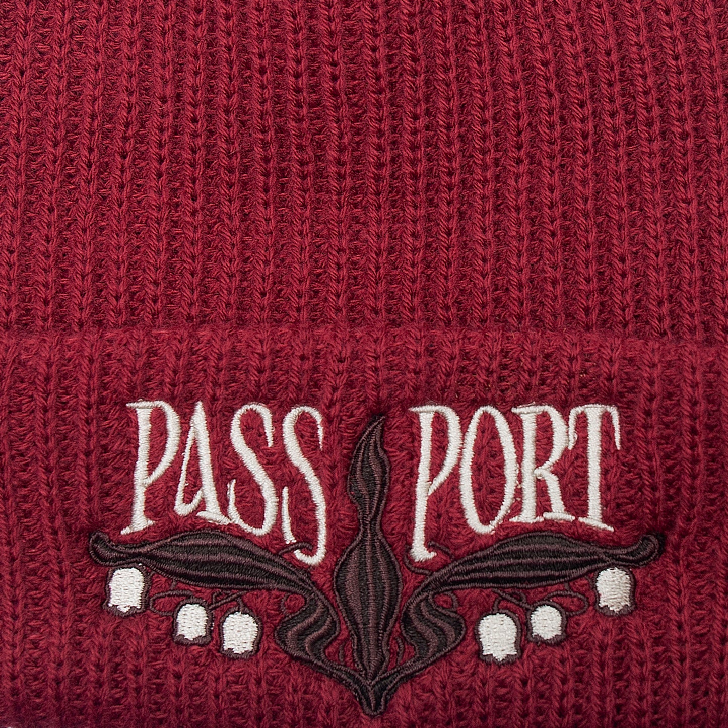 Lily Of The Valley Beanie - Red