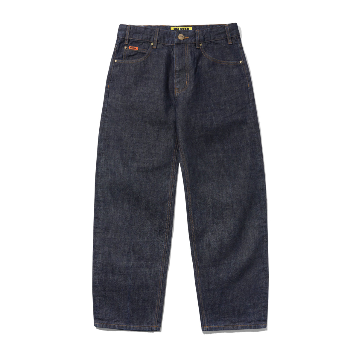 Relaxed Denim Jeans - Selvedge Blue