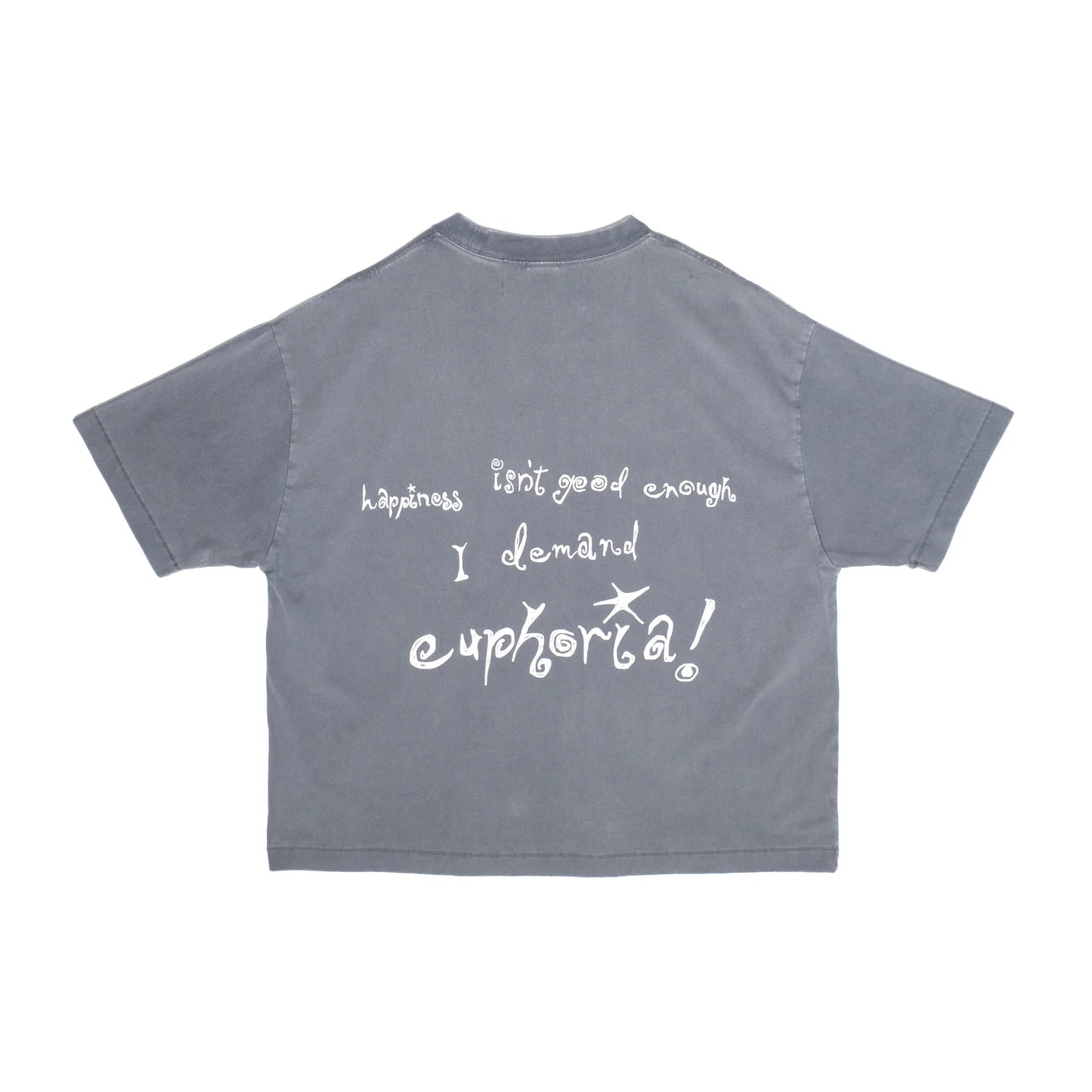 Euphoria Tee - Washed Black