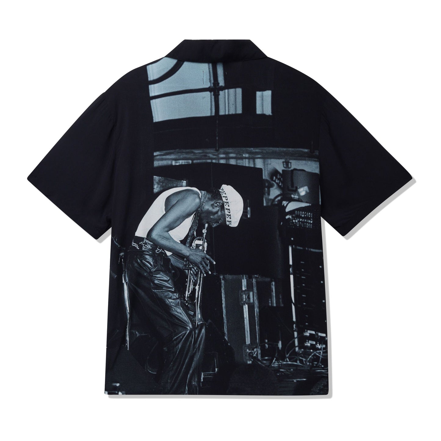 Savoy Rayon Shirt - Black