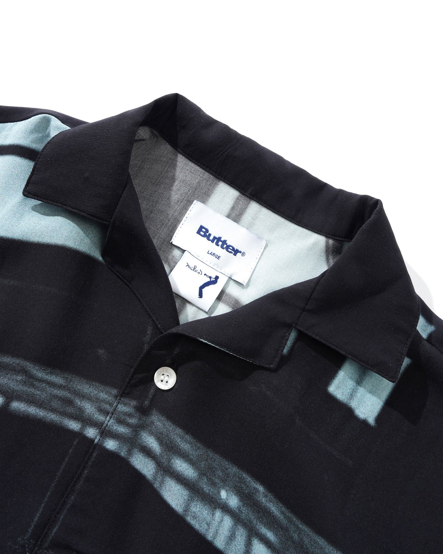 Savoy Rayon Shirt - Black