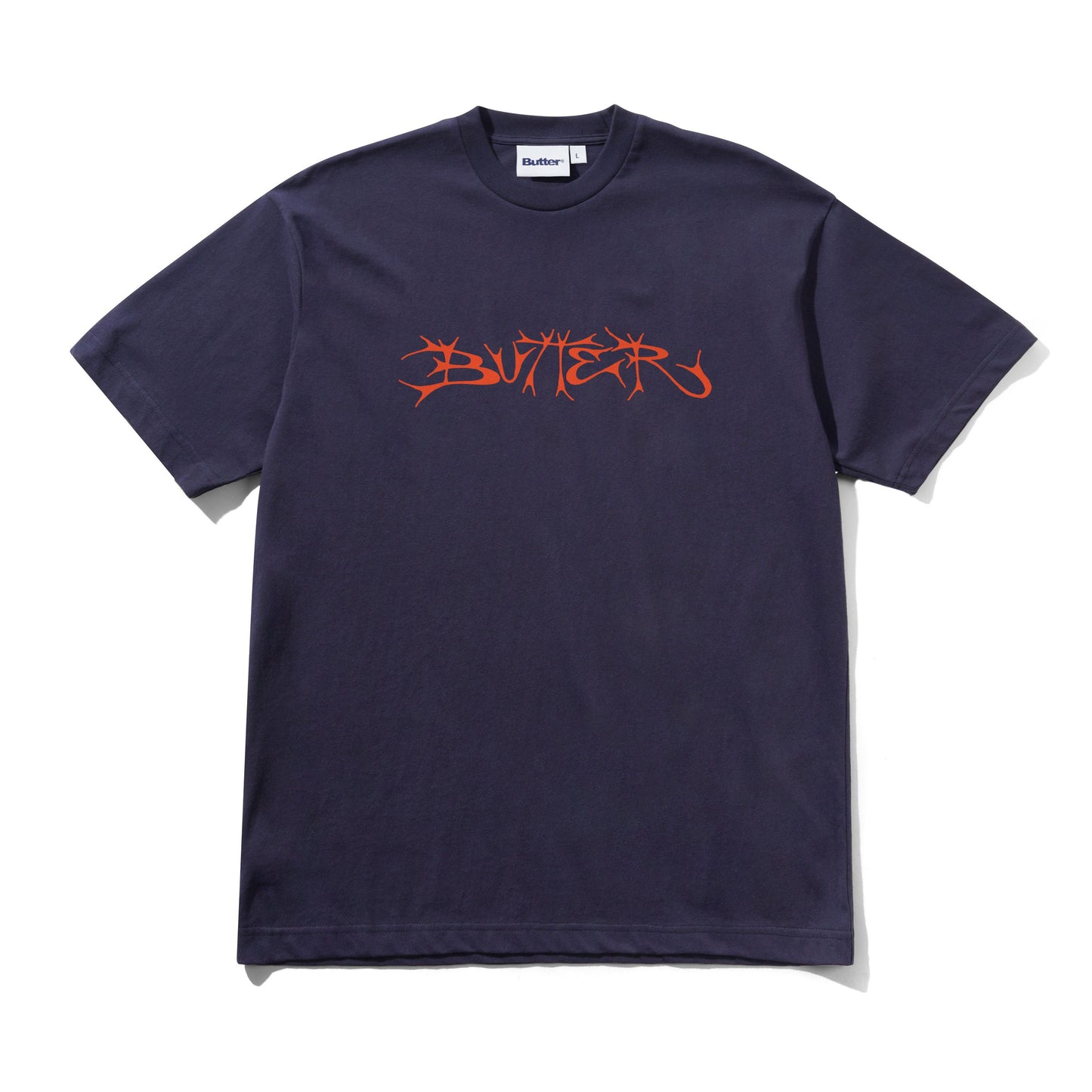 Scrawling Tee - Navy