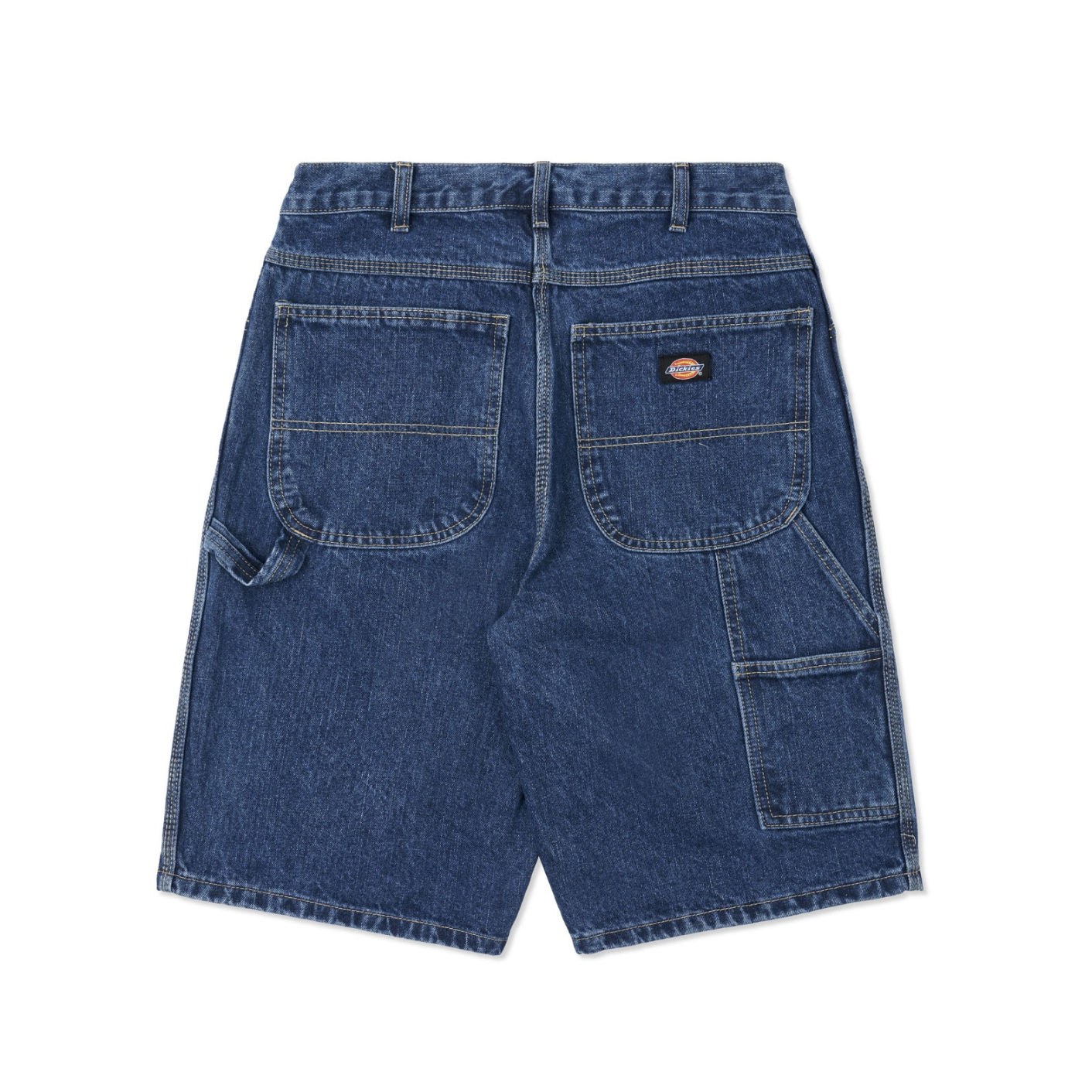11' Relaxed Fit Carpenter Denim Short - Stone Washed Indigo