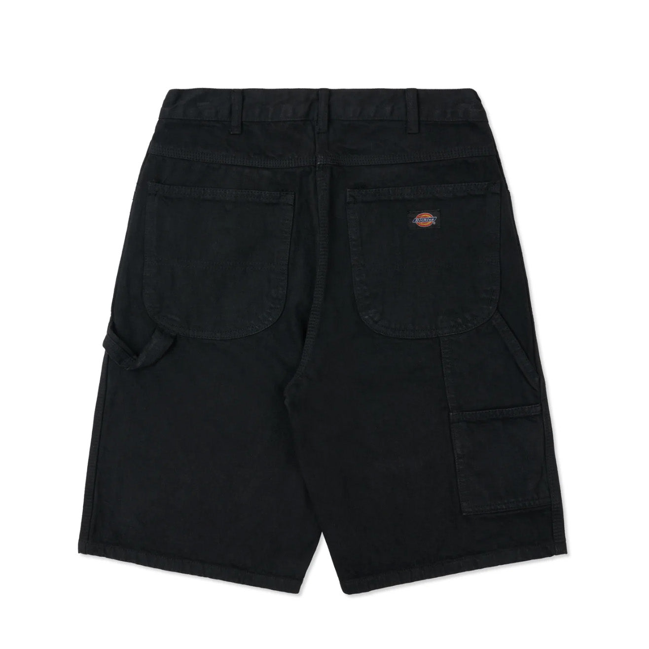 11' Relaxed Fit Carpenter Denim Short - Rinsed Black