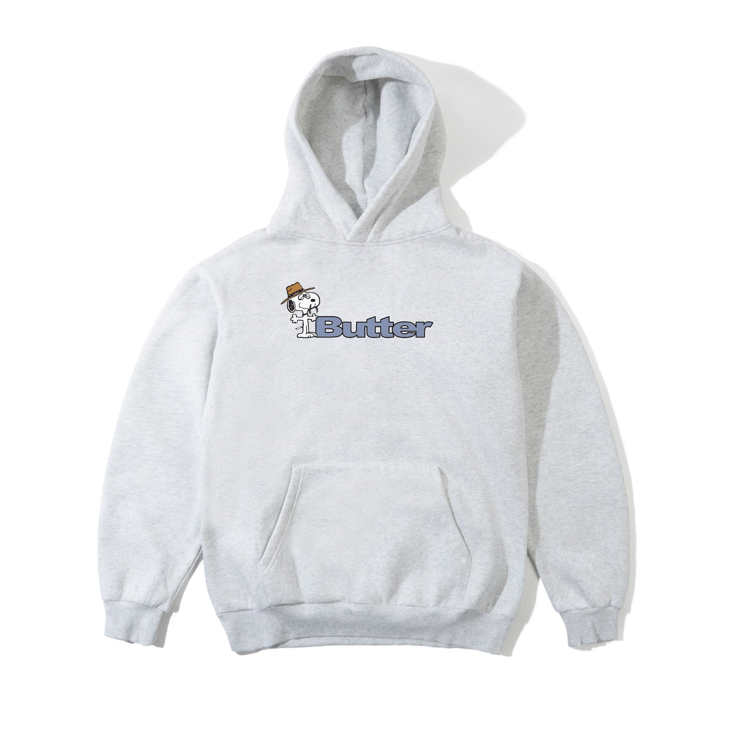 Spike Logo Pullover Hood - Ash