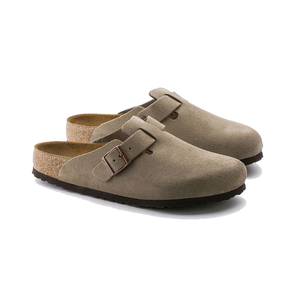 Boston SFB - Taupe Suede Leather