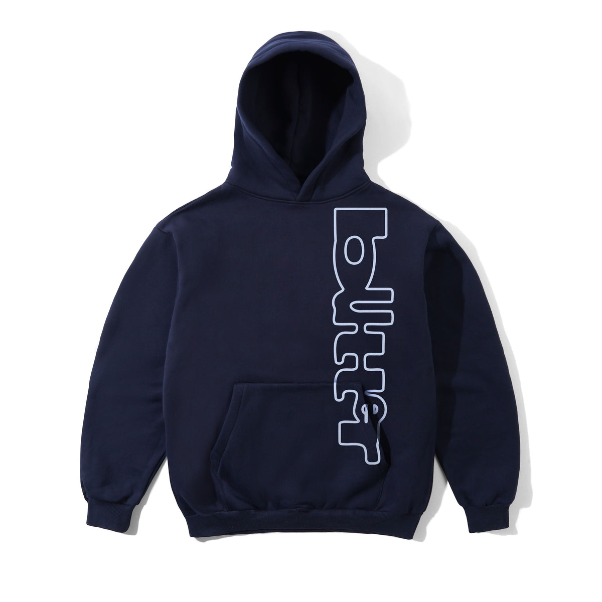 Warped Pullover Hood - Navy