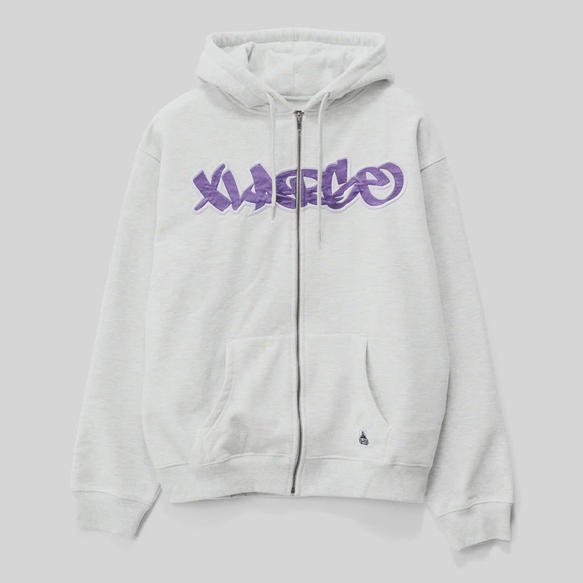 Mark Zip Thru Hood - Snow Marle