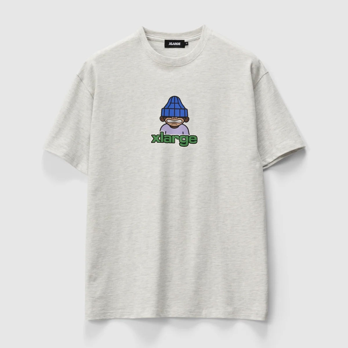 Grin SS Tee - Ash Heather