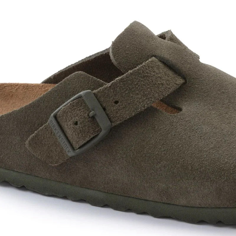 Boston - Modern Thyme Suede Leather