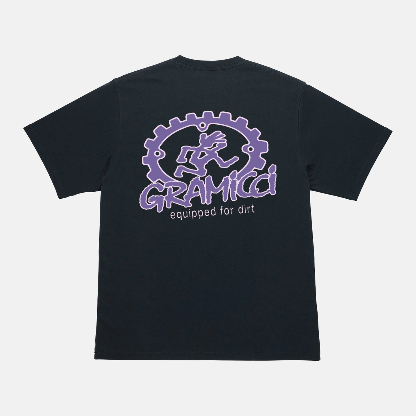 Equipped For Dirt Tee - Vintage Black