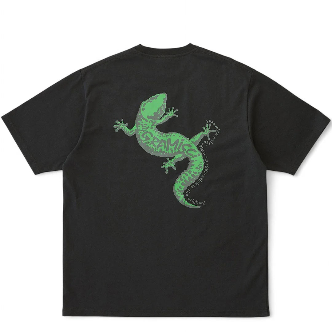 Gecko Tee - Vintage Black