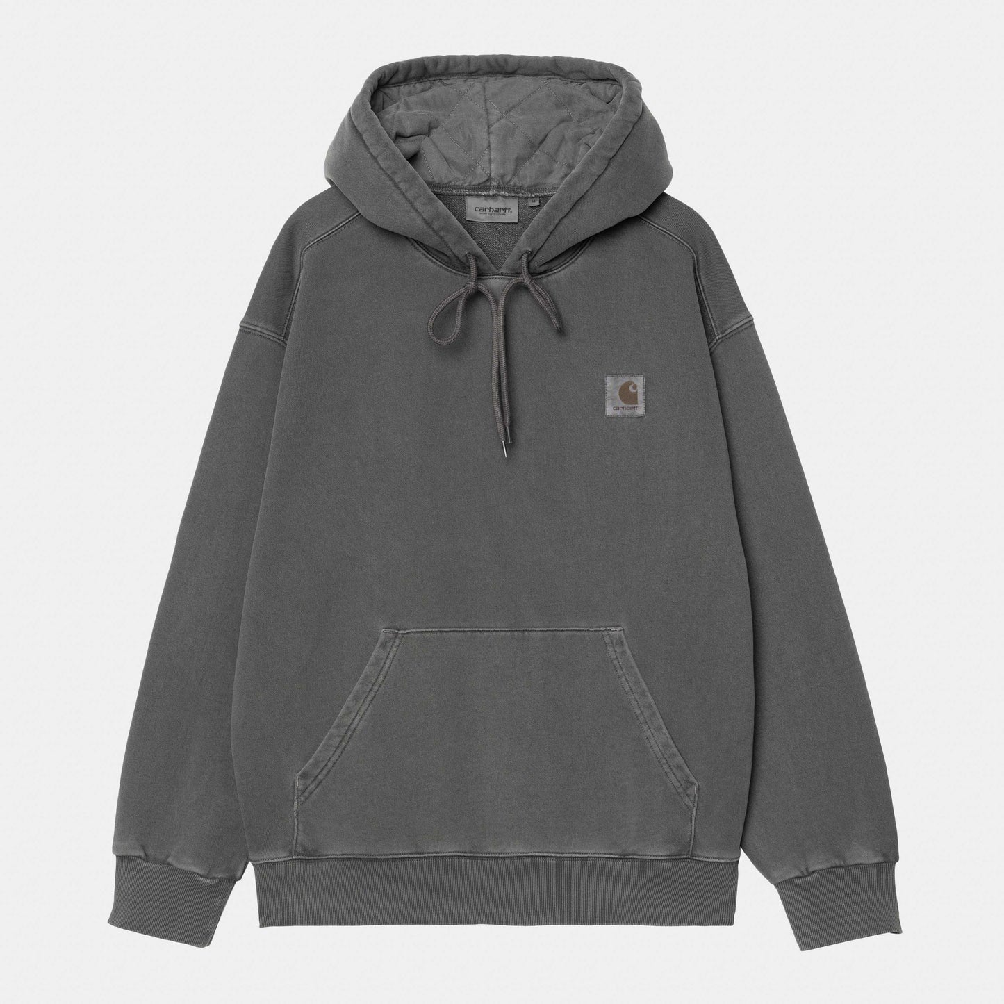 Hooded Nelson Sweat - Graphite Garment Dyed