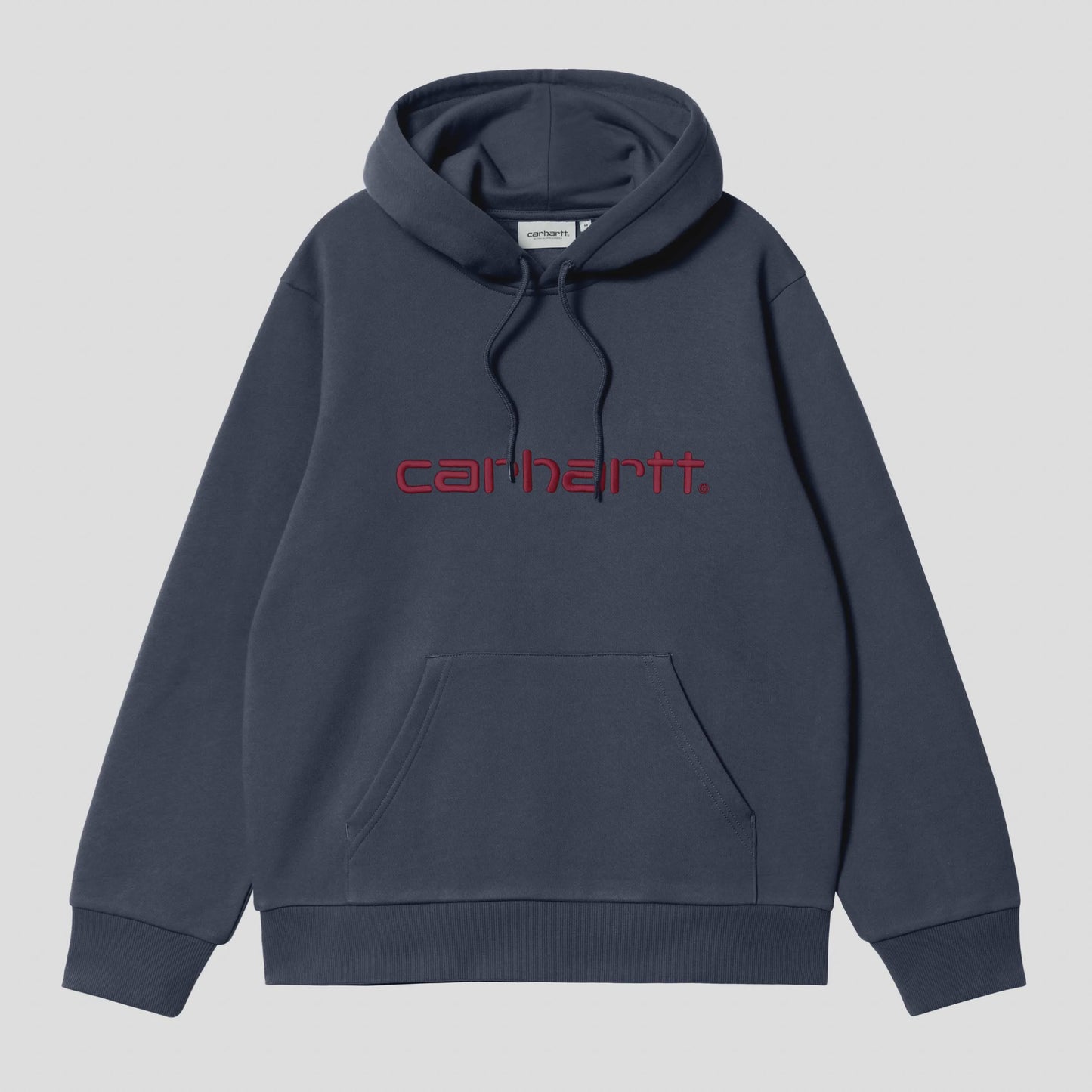Hooded Carhartt Sweat - Air Force Blue/Malbec