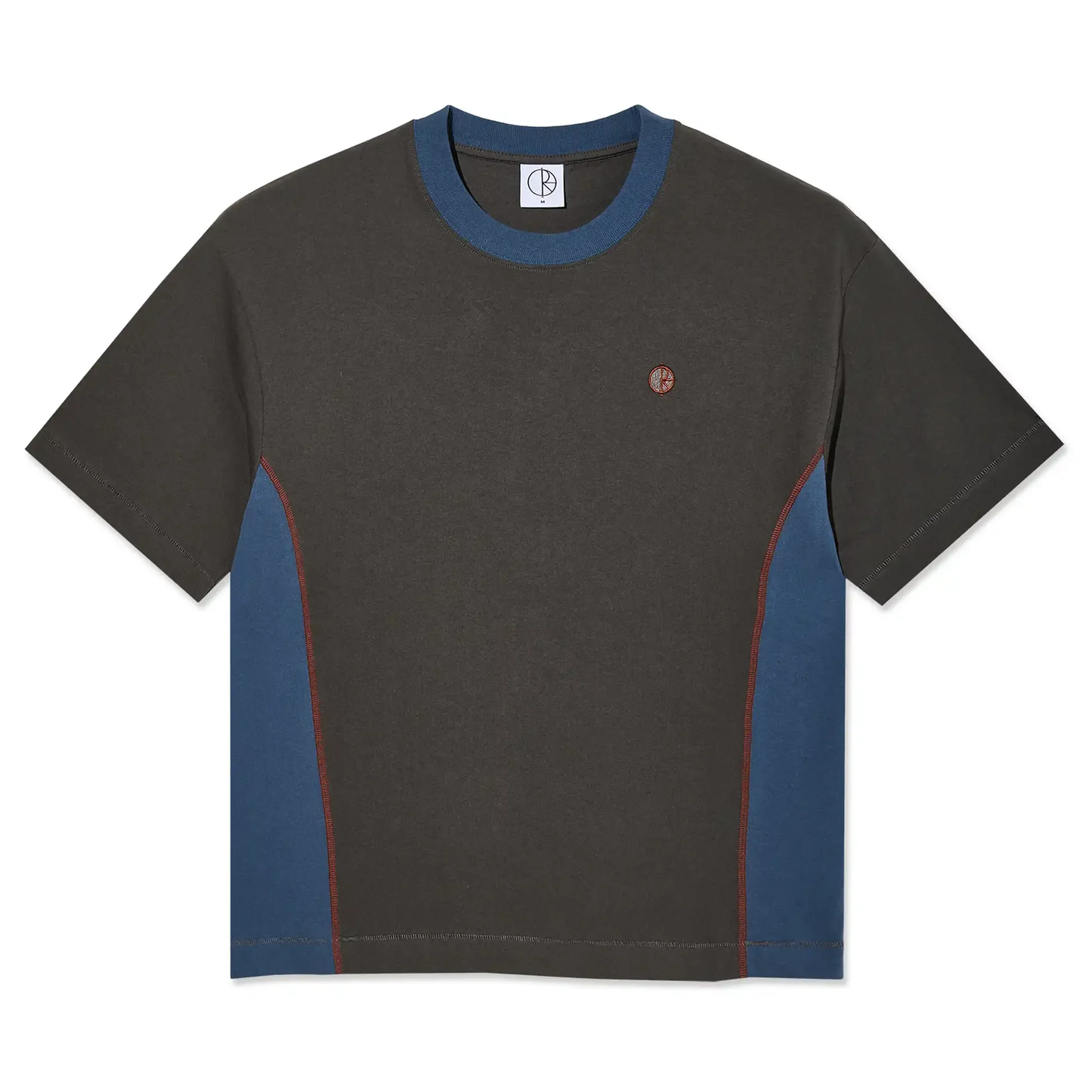 Surf Panel Tee - Dirty Black