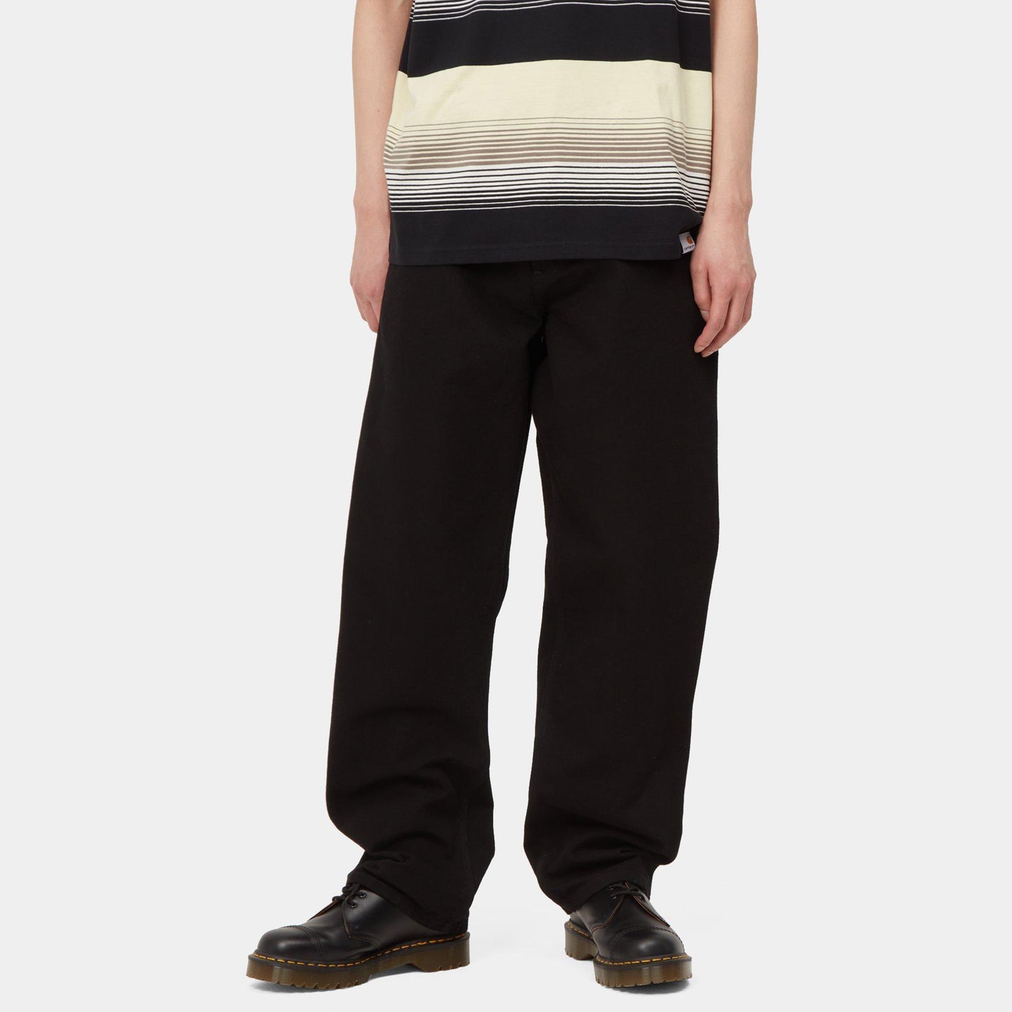 Single Knee Pant - Black Aged Canvas