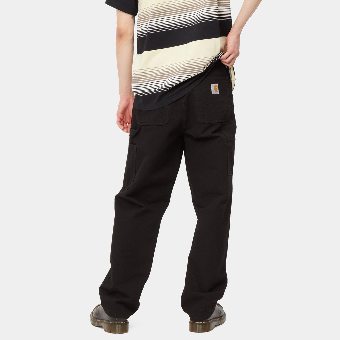 Single Knee Pant - Black Aged Canvas