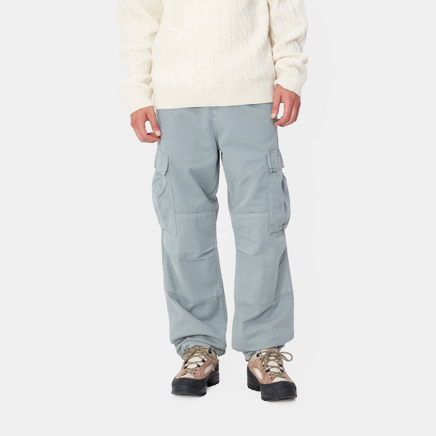 Regular Cargo Pant - Dove Grey Garment Dyed