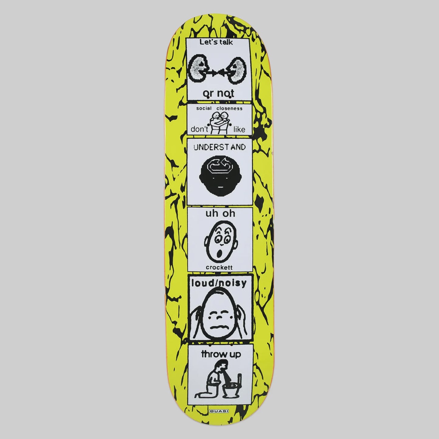 Quasi 'PUKER CROCKETT' Deck - 8.5