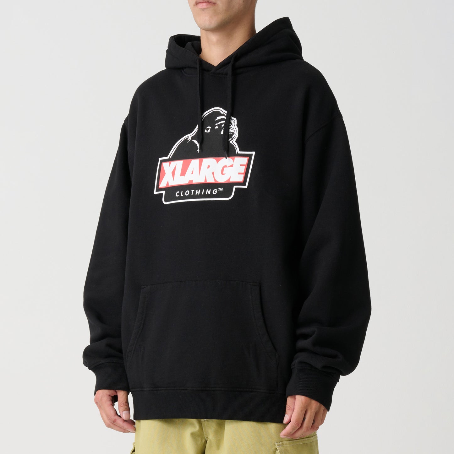 Slanted Hoodie - Pigment Black