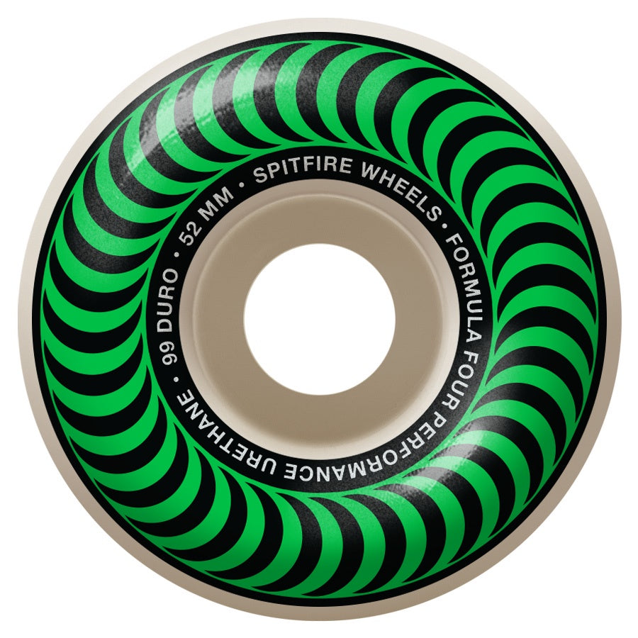 SPITFIRE WHEEL FORMULA FOUR 99D CLASSIC SWIRL - 52MM