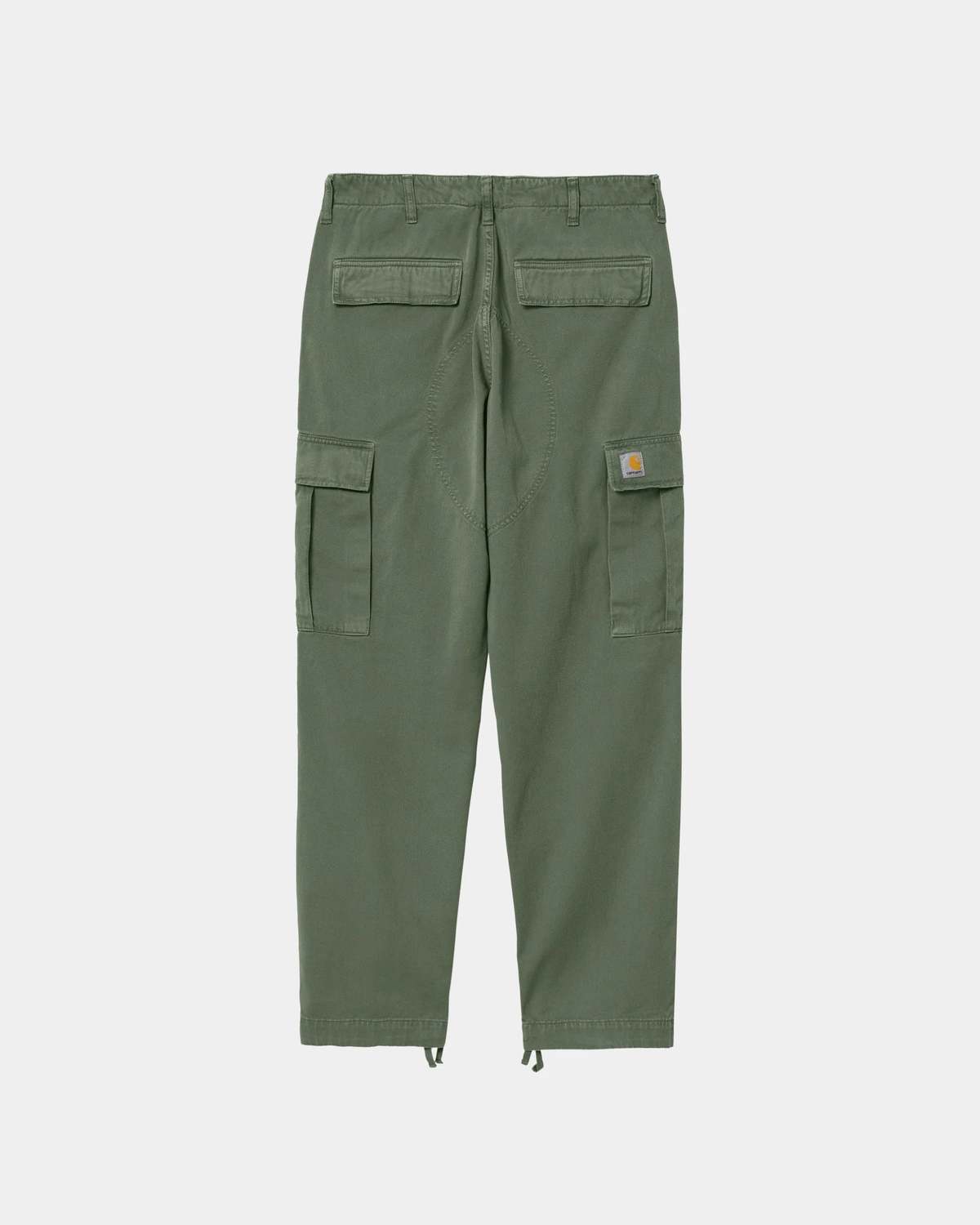 Regular Cargo Pant - Dollar Green Garment Dyed