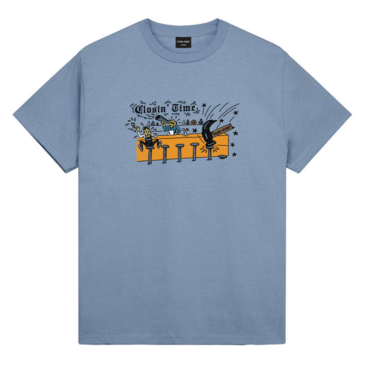 Closin' Time Tee - Washed Out Blue