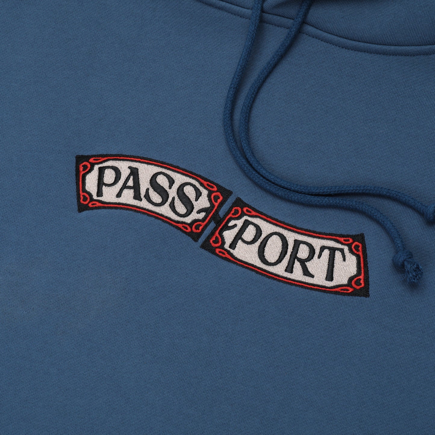 Red Flag Hoodie - Harbour Blue