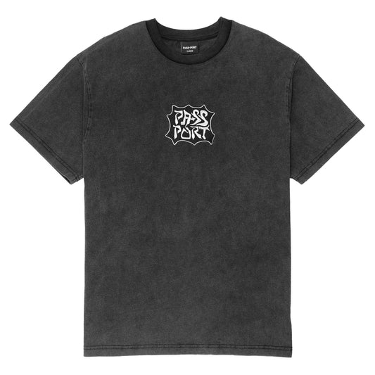 Glyph Tee - Acid Black