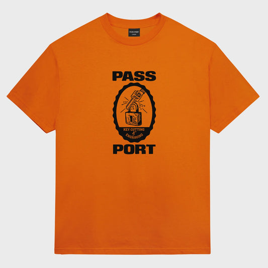 Hecru Locks Tee - Safety Orange