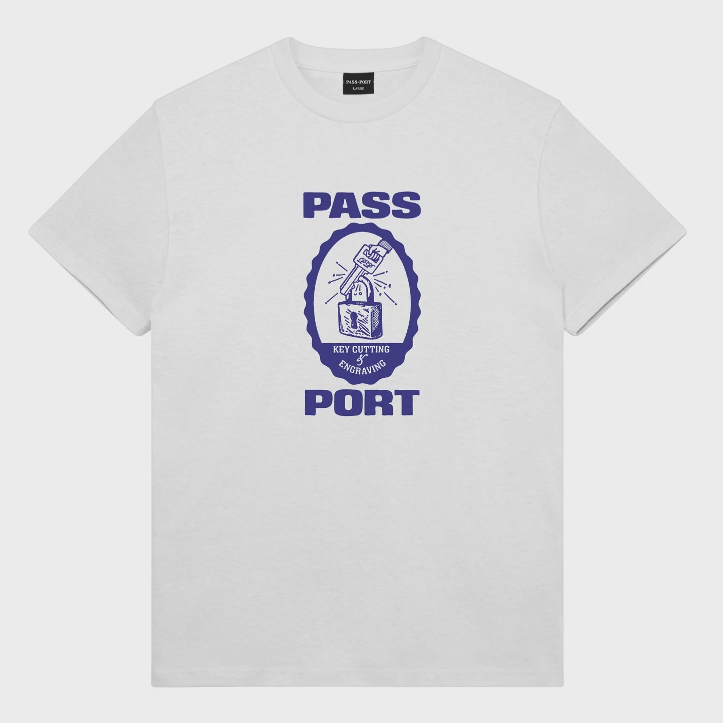 Hecru Locks Tee - White