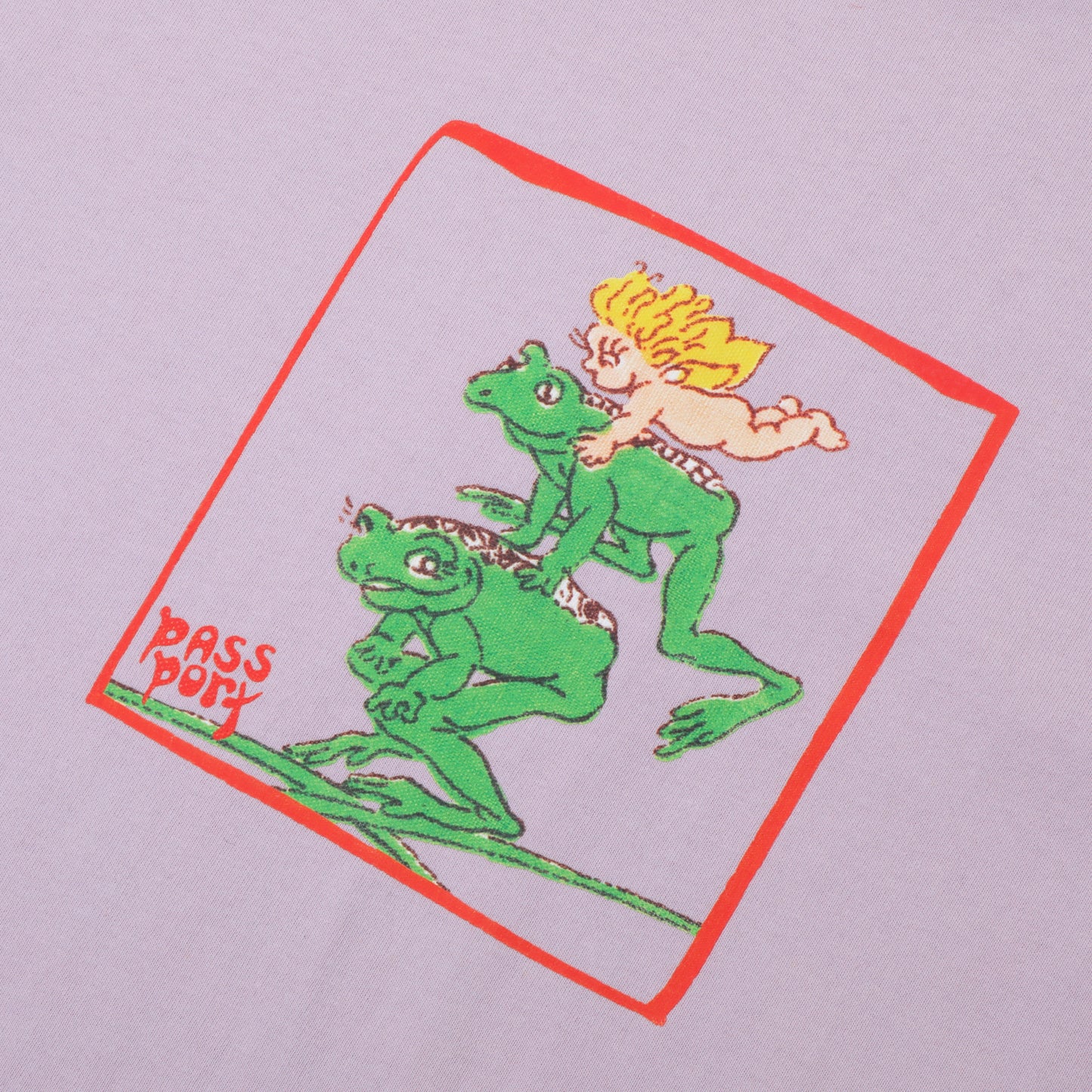 Leap Frog Tee - Lavender