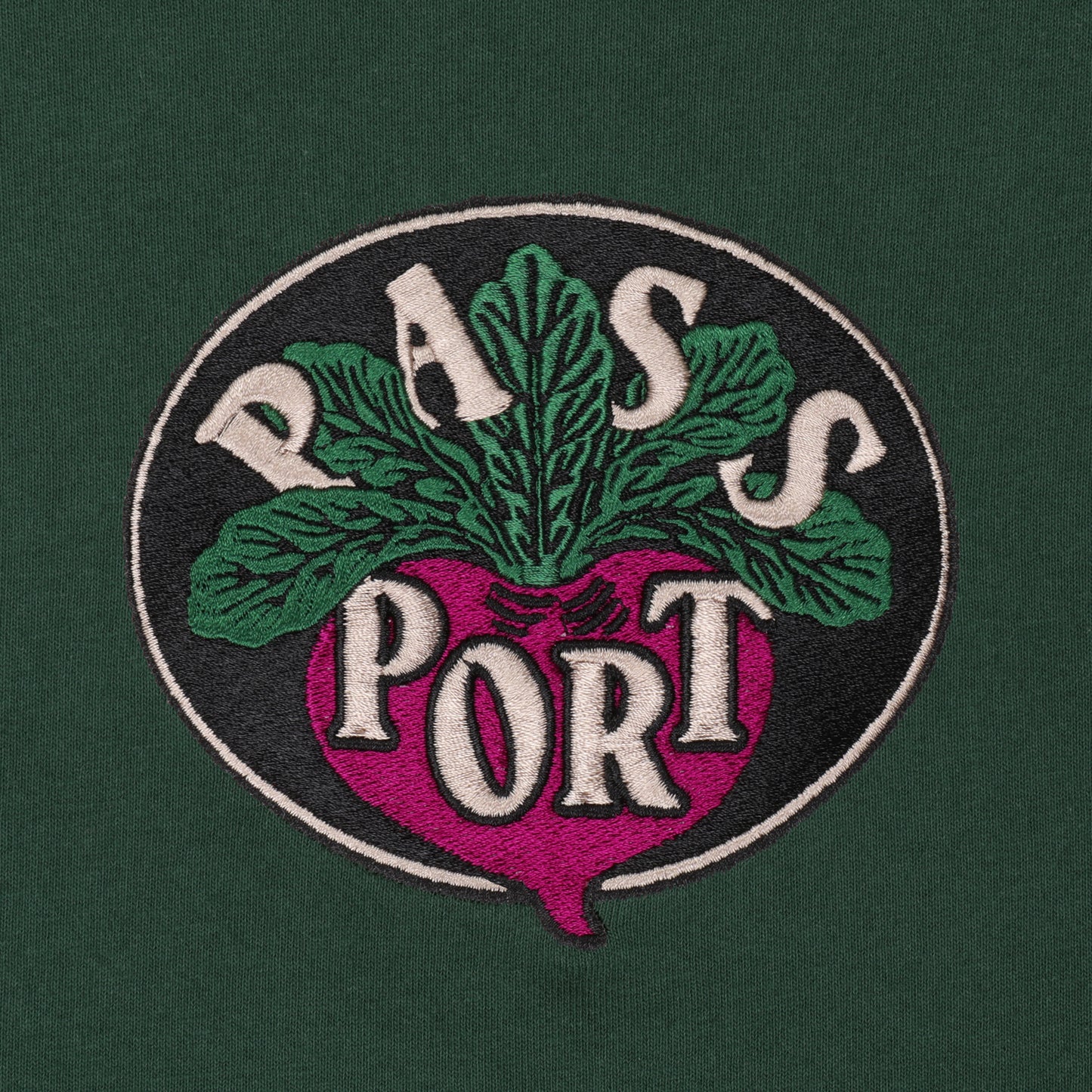 Radish Tee - Forest Green