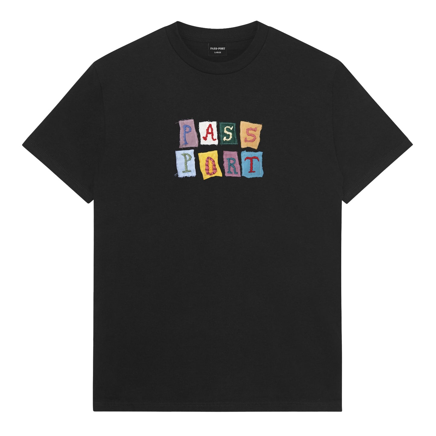 Patchwork Tee - Black