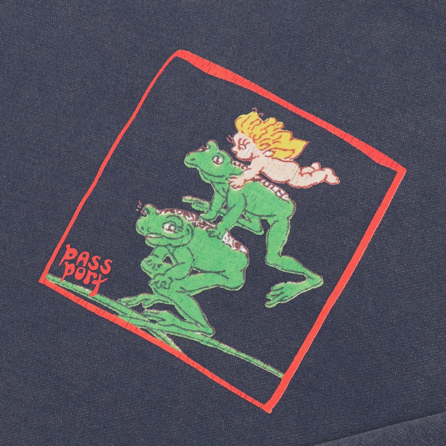 Leap Frog Sweater - Acid Navy