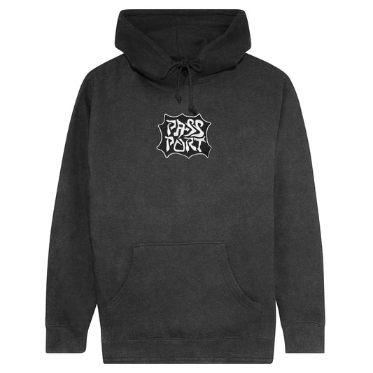 Glyph Hoodie - Acid Black