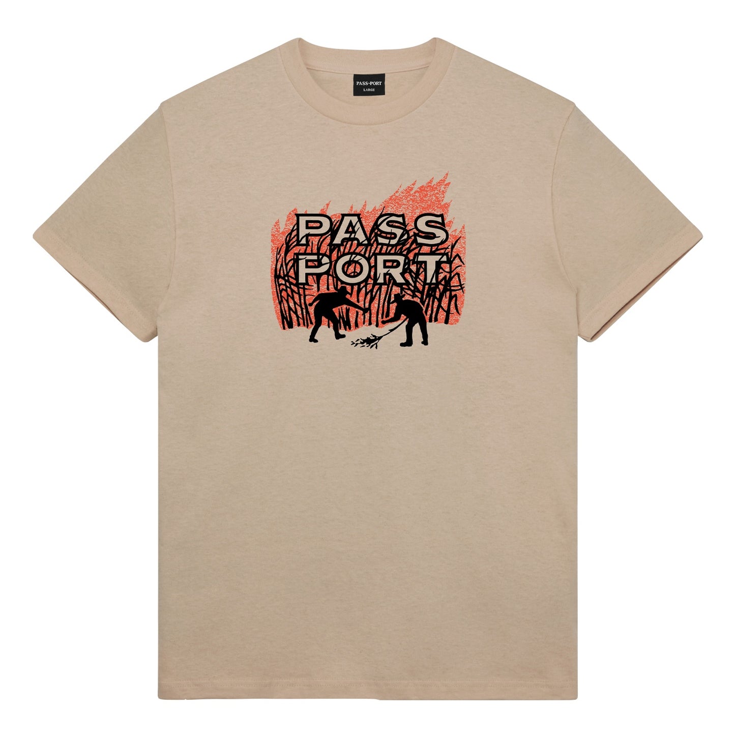 Brush Fire Tee - Sand