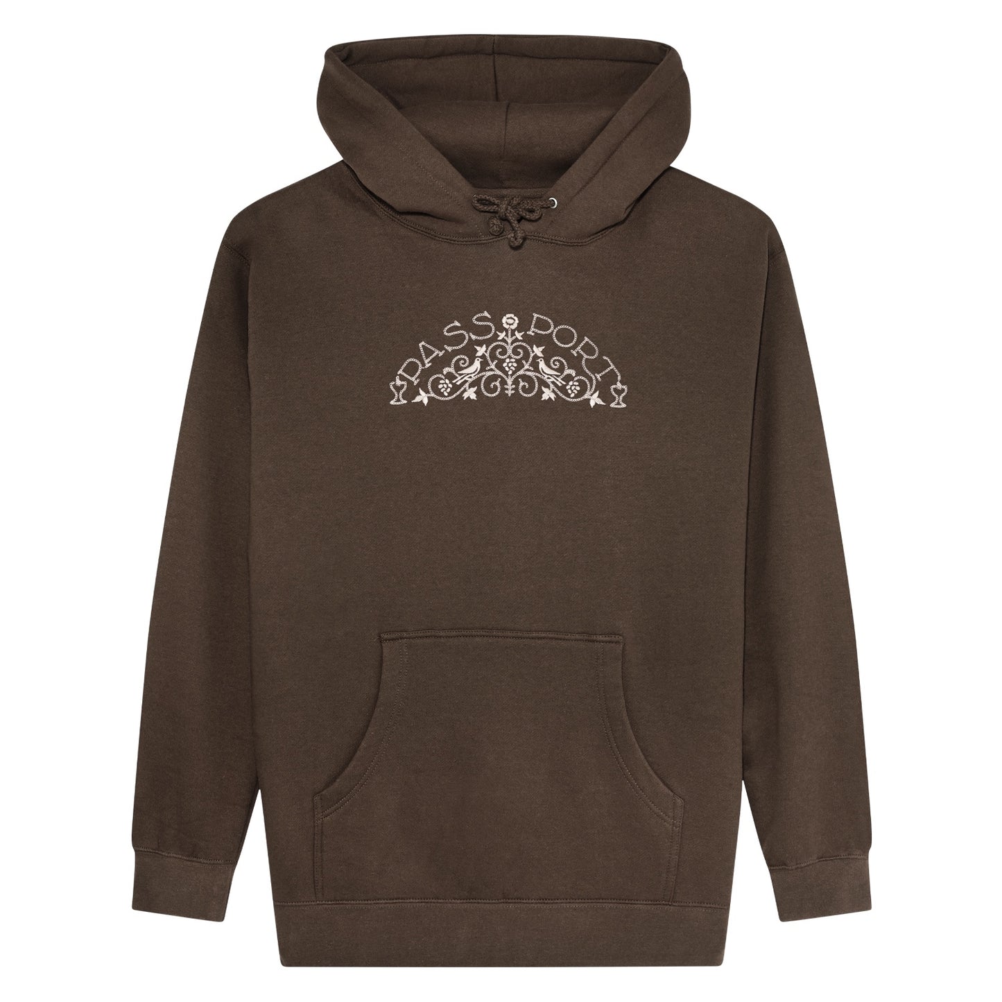 Vineyard Birds Hoodie - Bark