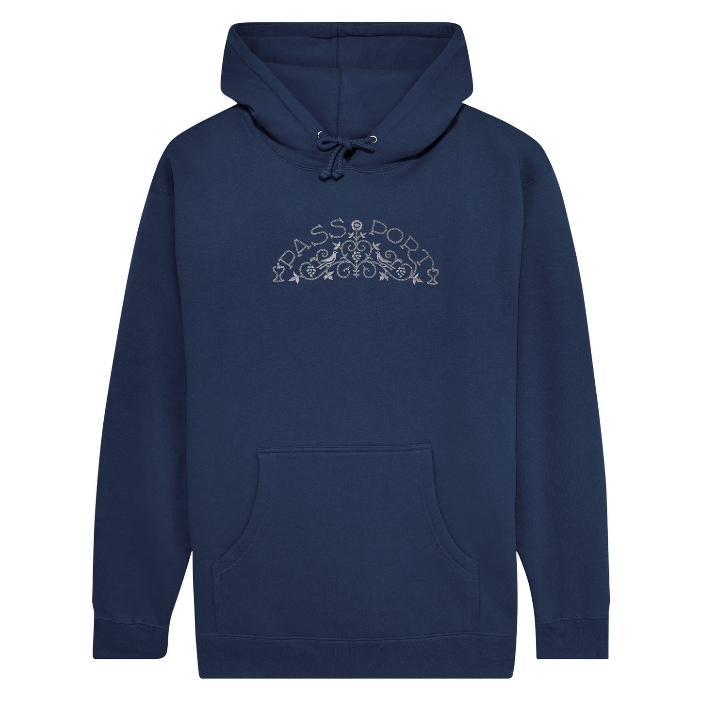 Vineyard Birds Hoodie - Navy