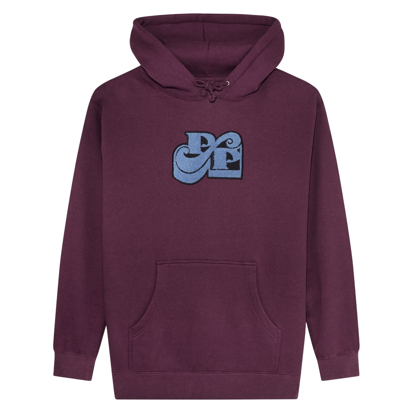 Tilde Stamp Hoodie - Berry