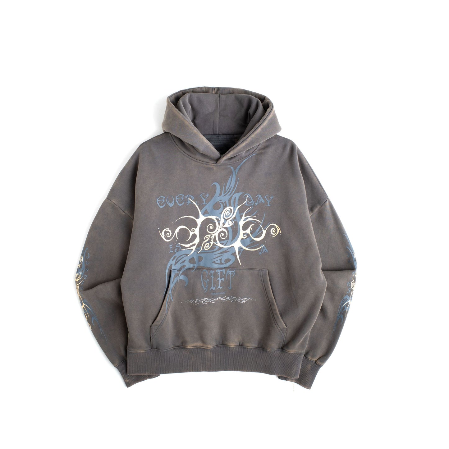 Tribal Gift Hoodie - Vintage Grey