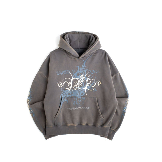 Tribal Gift Hoodie - Vintage Grey