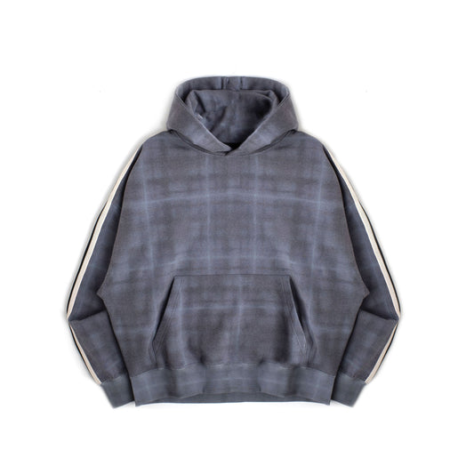 Haze Plaid Hoodie - Plaid