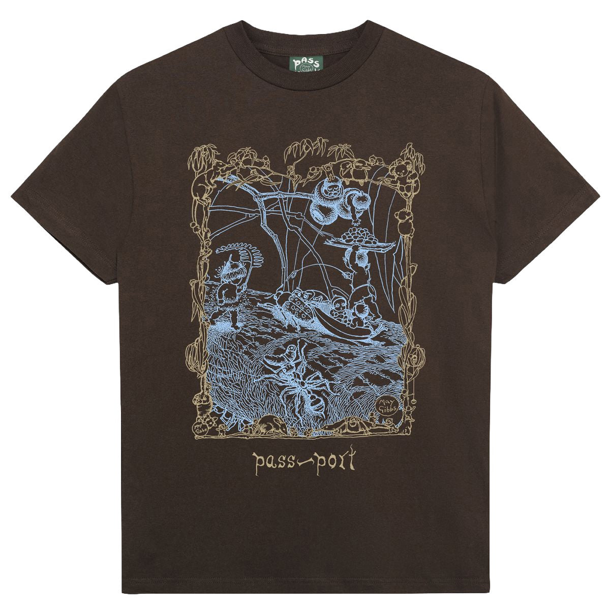 Scribblegum Tee - Bark