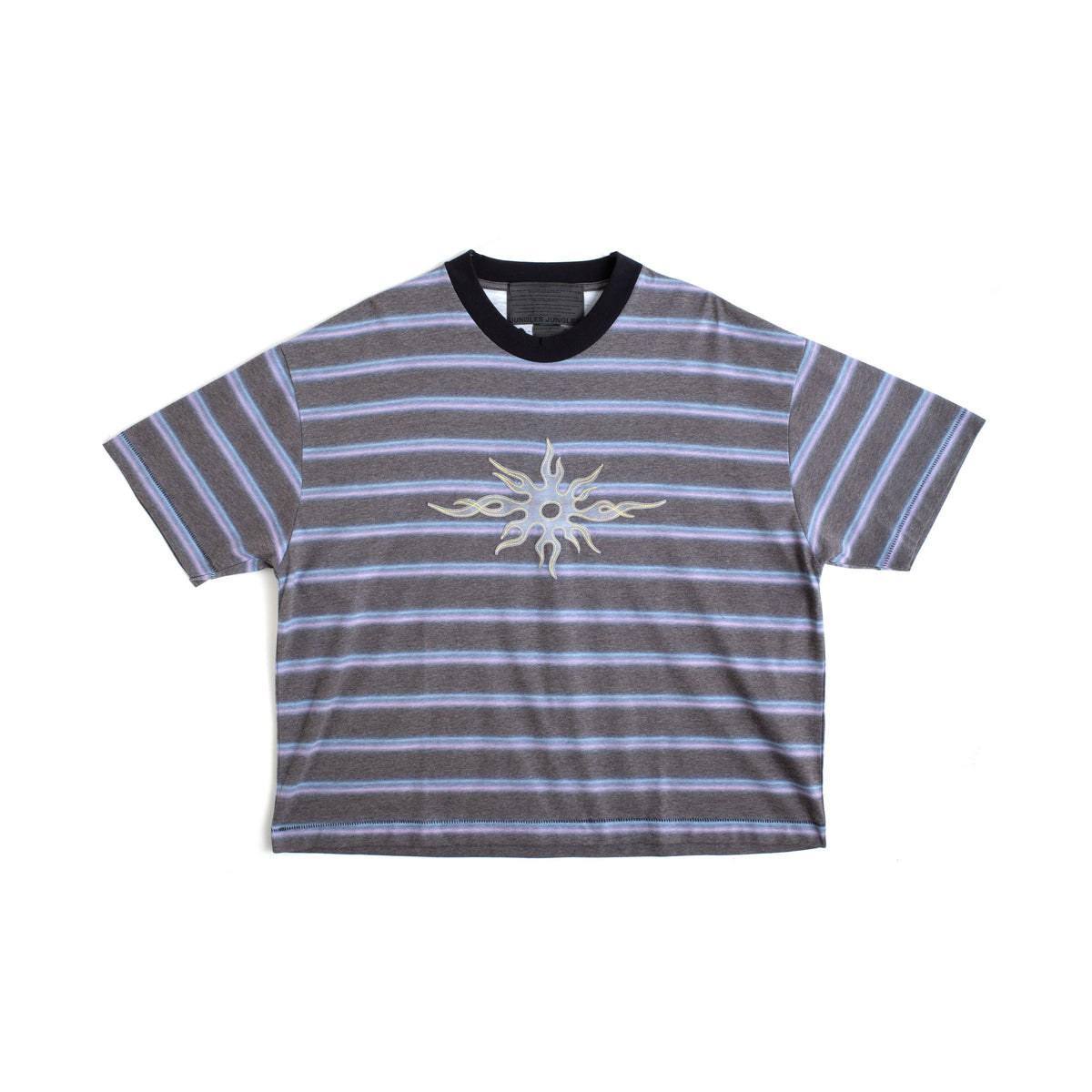 Eternal Flame Tee - Stripe/Grey