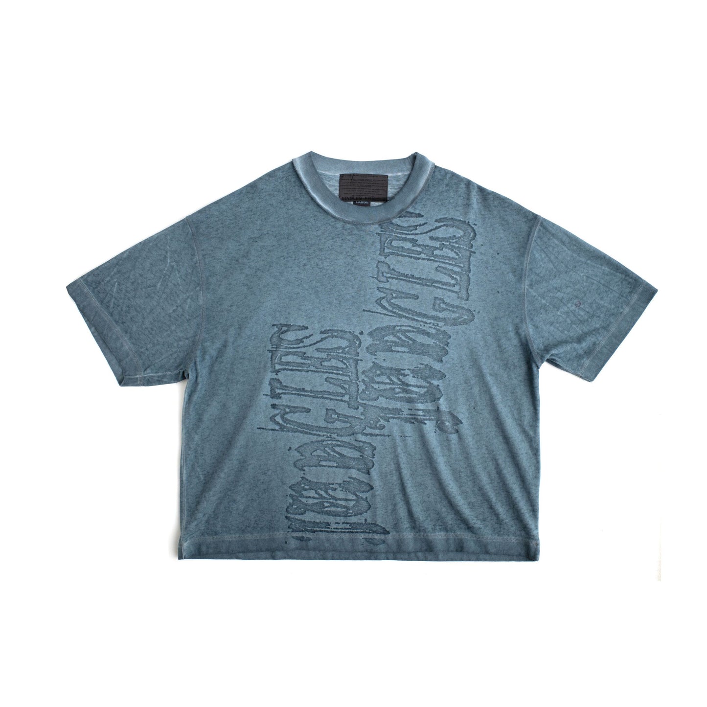 Burnout Slub Tee - Grey