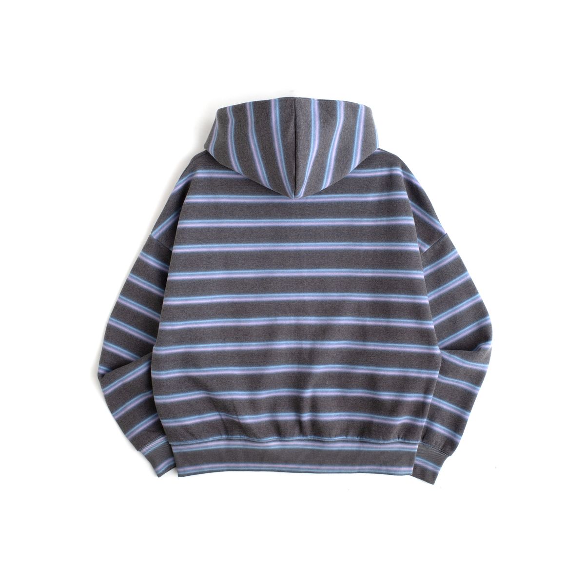Eternal Flame Zip Hoodie - Stripe/Grey
